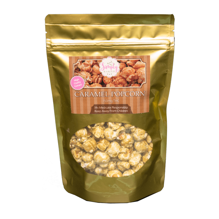 Simply Baked Caramel Corn | BC Weed Edible Canada Simply Baked Caramel Corn | BC Weed Edible Canada