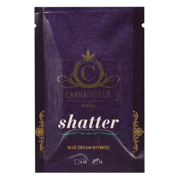 Cannaisseur Shatter – Blue Dream | BC Weed Edible Canada Cannaisseur Shatter – Blue Dream | BC Weed Edible Canada