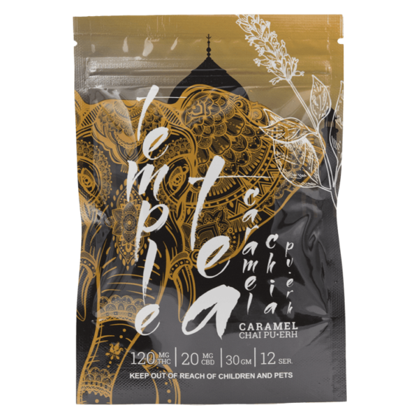 Temple Tea – Caramel Chai Pu-Erh 120mg THC | BC Weed Edible Canada Temple Tea – Caramel Chai Pu-Erh 120mg THC | BC Weed Edible Canada