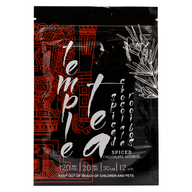 Temple Tea – Spiced Chocolate Rooibos – 120mg THC | BC Weed Edible Canada Temple Tea – Spiced Chocolate Rooibos – 120mg THC | BC Weed Edible Canada