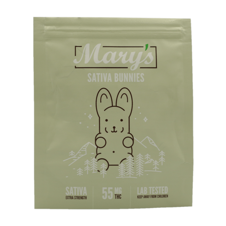 Mary’s Medibles – Sativa Bunnies – Extra Strength – 55mg | BC Weed Edible Canada Mary’s Medibles – Sativa Bunnies – Extra Strength – 55mg | BC Weed Edible Canada