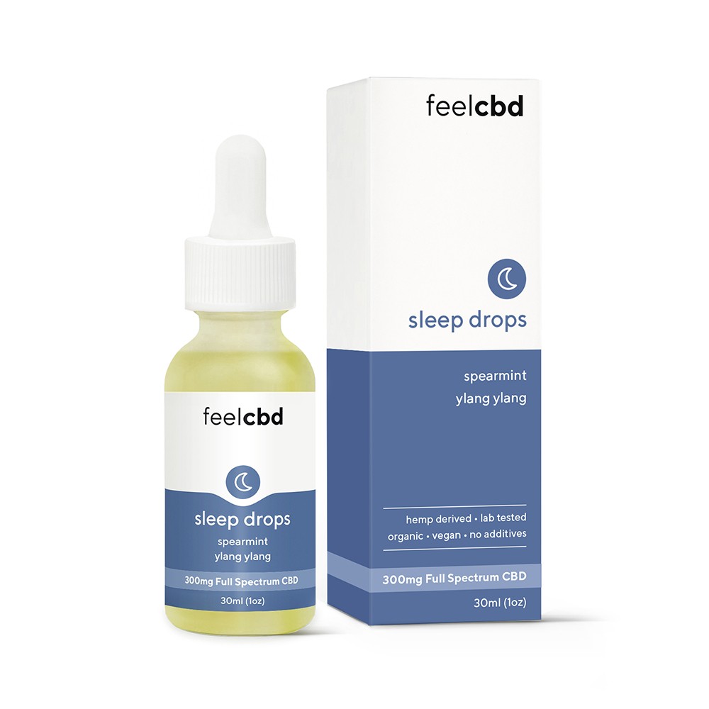 FeelCBD – Sleep Drops – CBD Tincture 300mg | BC Weed Edible Canada FeelCBD – Sleep Drops – CBD Tincture 300mg | BC Weed Edible Canada