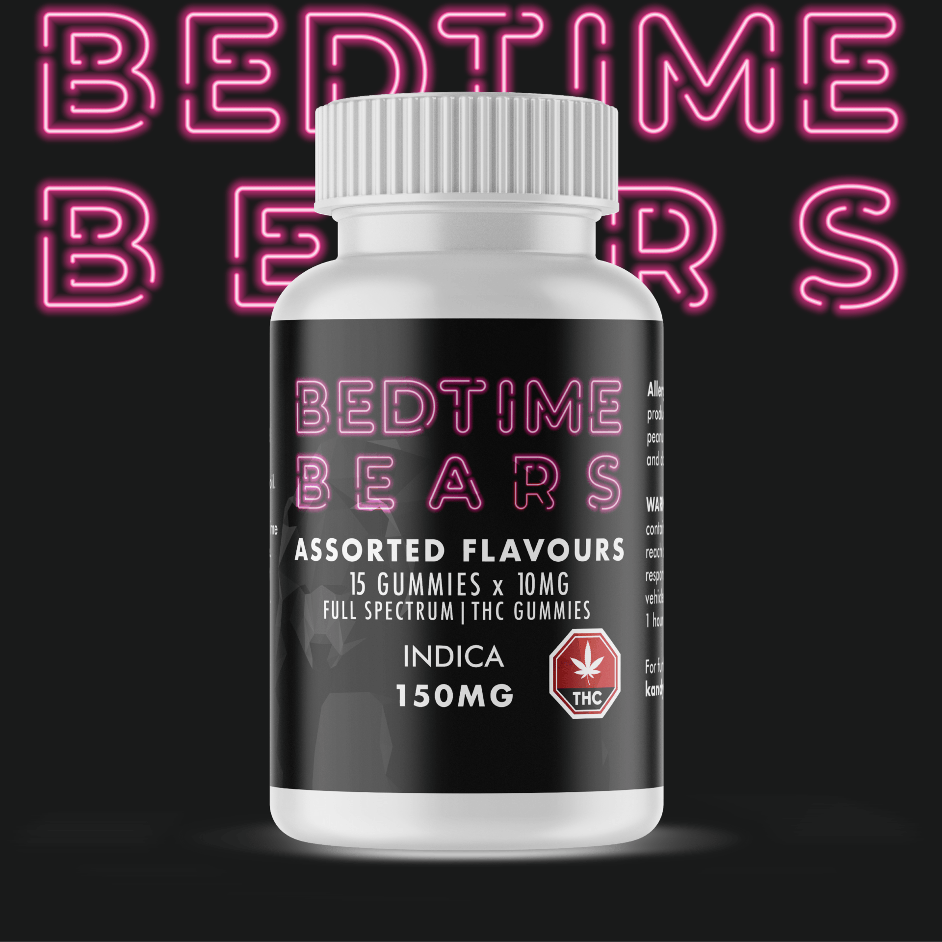 Bedtime Bears – Indica (150mg) | BC Weed Edible Canada Bedtime Bears – Indica (150mg) | BC Weed Edible Canada