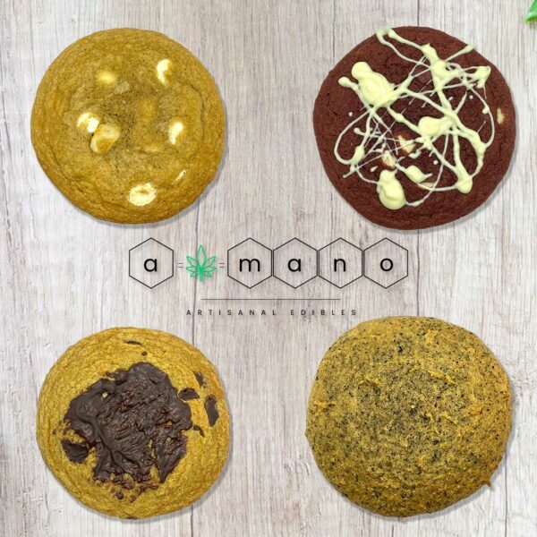 Amano Edibles – Cookies – 200mg | BC Weed Edible Canada Amano Edibles – Cookies – 200mg | BC Weed Edible Canada