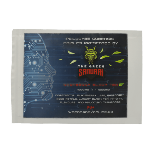 The Green Samurai – Raspberry Black Tea – 1000mg | BC Weed Edible Canada The Green Samurai – Raspberry Black Tea – 1000mg | BC Weed Edible Canada